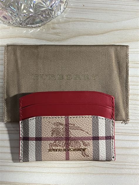 burberry bifold card holder|authentic Burberry card holder wallet.